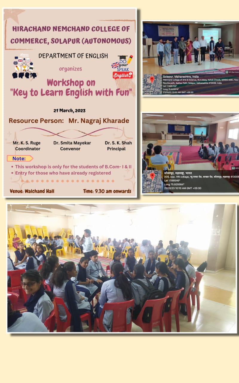 Workshop on English